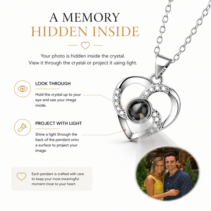 Heart Projection Necklace