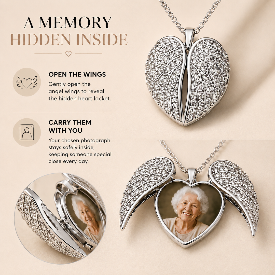 Guardian Angel Personalised Necklace