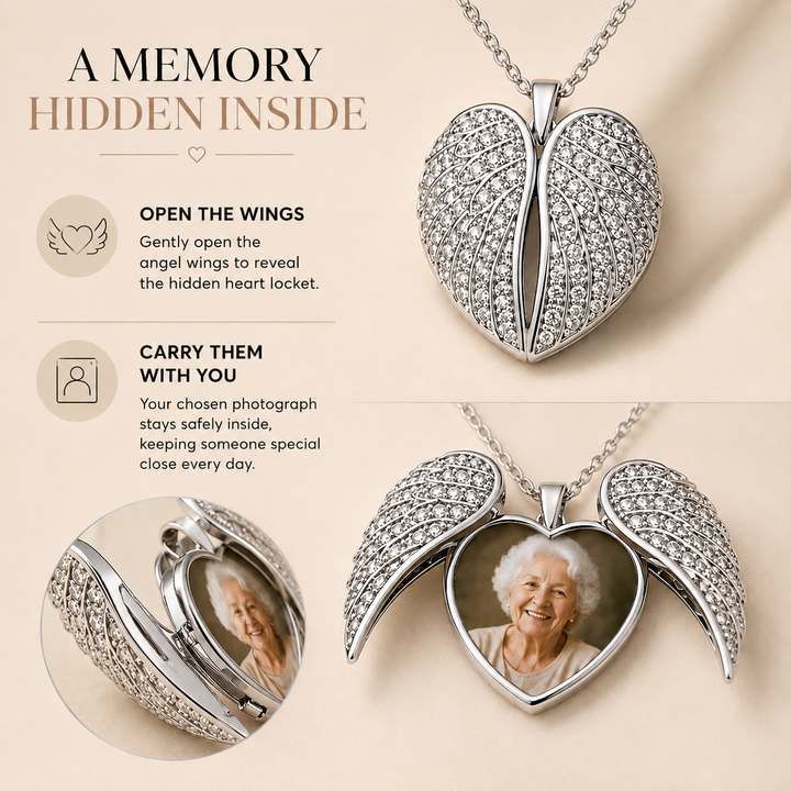 Guardian Angel Personalised Necklace