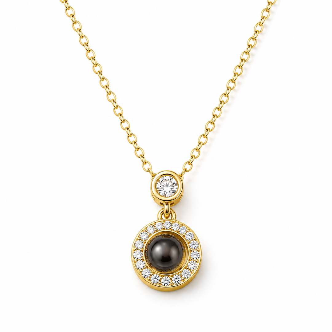 Halo Projection Necklace