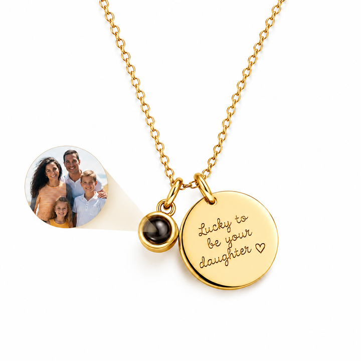 Charm Projection Necklace
