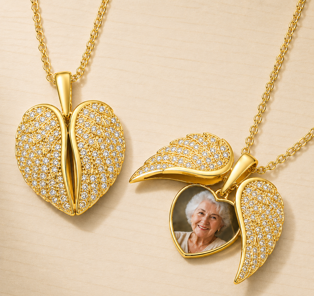 Guardian Angel Personalised Necklace