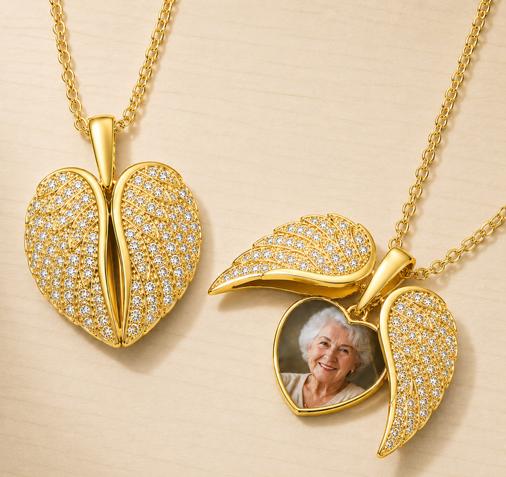 Guardian Angel Personalised Necklace